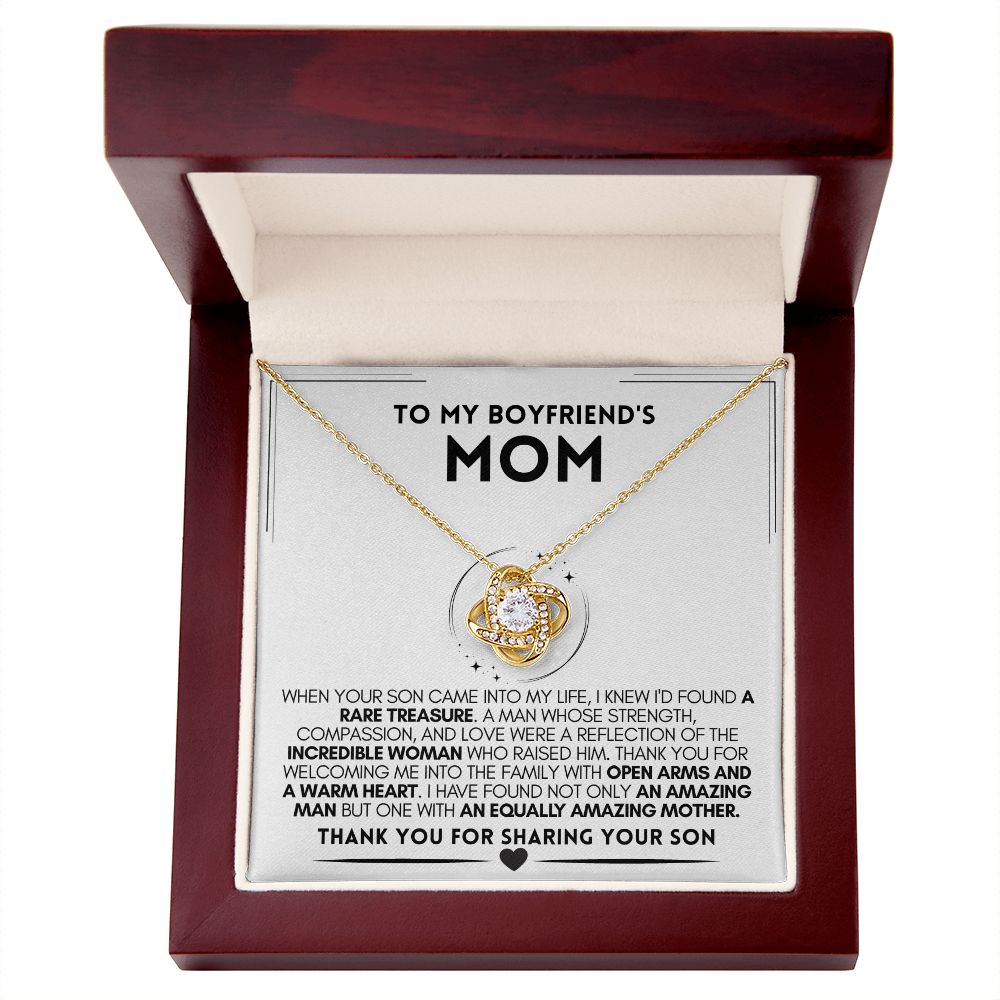 To My Beautiful Mom Gift Alluring Love Necklace with Message Card, Sen –  HN-Rose Online Store