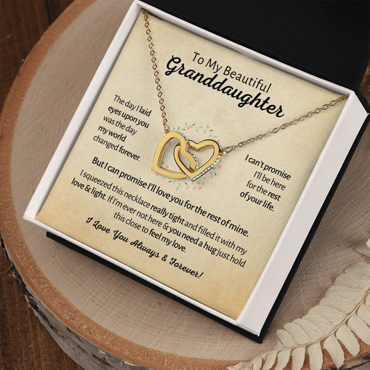 [ALMOST SOLD OUT] My Beautiful Granddaughter - Love & Light - Interlocking Hearts 5