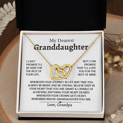 [ALMOST SOLD OUT] My Dearest Granddaughter - Love Grandpa - Brave, Strong