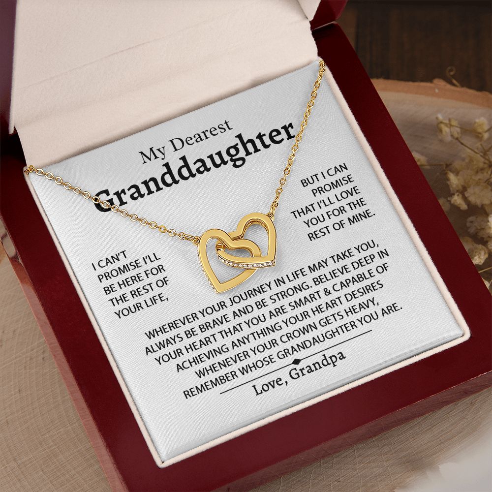 [ALMOST SOLD OUT] My Dearest Granddaughter - Love Grandpa - Brave, Strong