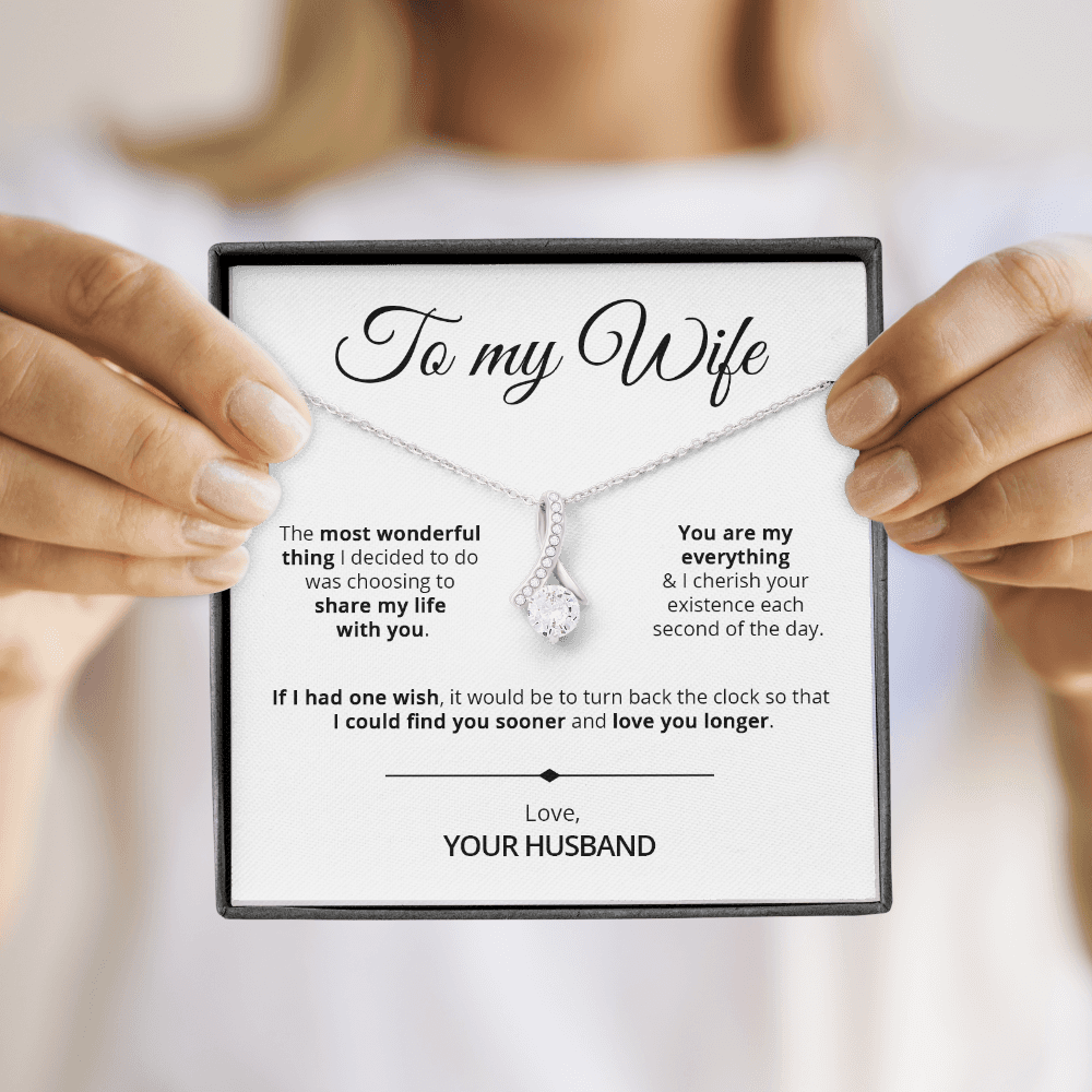 To My Wife - Share My Life - Pendant