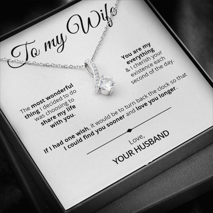 To My Wife - Share My Life - Pendant