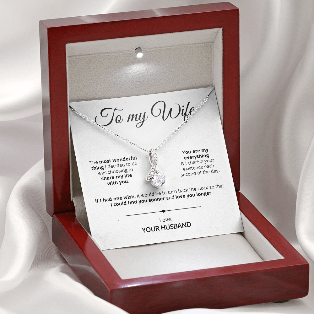 To My Wife - Share My Life - Pendant