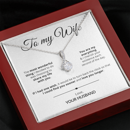 To My Wife - Share My Life - Pendant