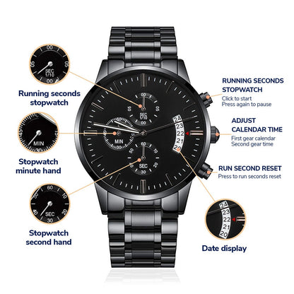 Men's Watch "Dad - Important Part Of Family"